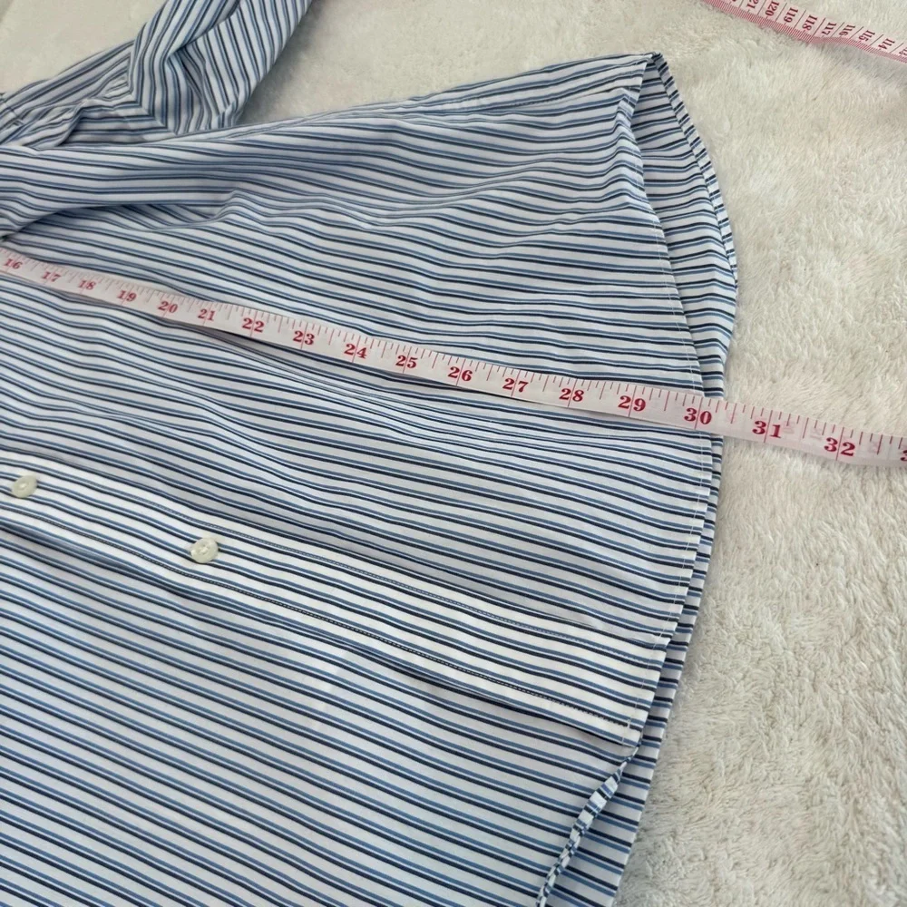 LAUREN RALPH LAUREN SLIM FIT STRETCH NON IRON size 16